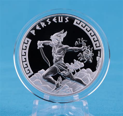 Greek Mythologie Perseus Silbermünze 1 Oz 999 Niue 2 2024 ST BU eBay