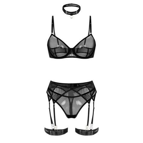 Tarmeek Womens Plus Size Sexy Lingerie Set Ladies Fashion Sexy