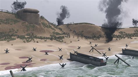 3d Normandy Beach Ww2 Model Turbosquid 1765025