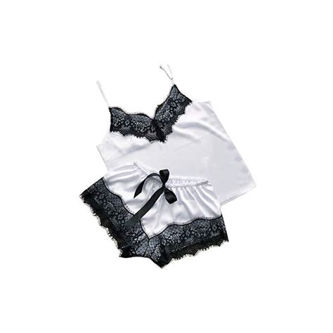 Cewifo Pigiama Donna Cotone Manica Lunga Costume Donna Bikini Uncinetto Pigiami Da Donna Estivi