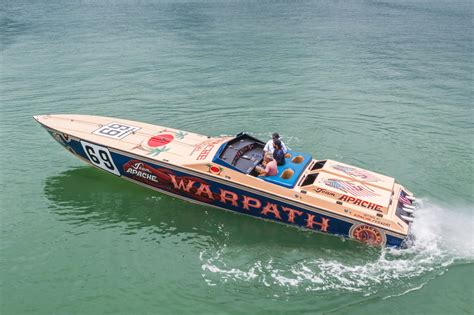 apache  offshore powerboat warpath  sale  bat auctions