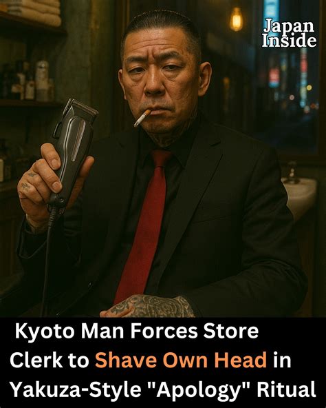 Japan - In a jaw-dropping case of customer harassment, a Kyoto man