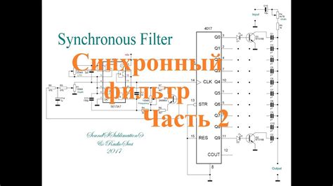 Синхронный фильтр на переключаемых конденсаторах Часть 2 - YouTube