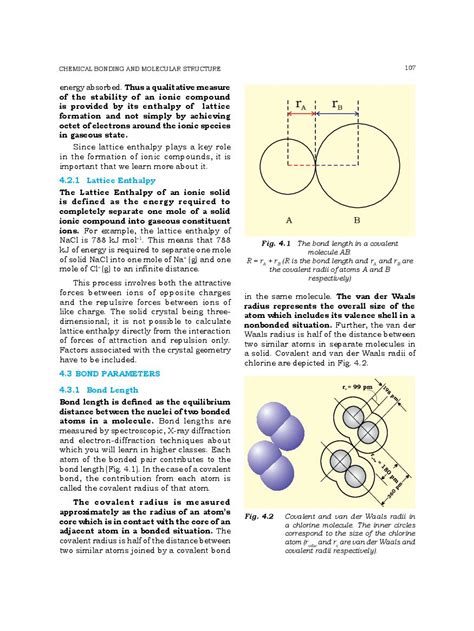 NCERT Book Class 11 Chemistry Chapter 4 Chemical Bonding And Molecular