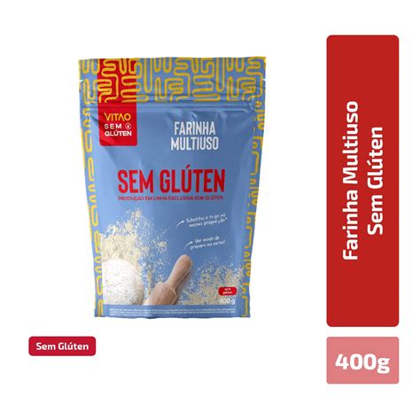 Farinha Para Bolo Sem Gluten - Farinha Mix Sem Glúten Vitao - Ideal para Bolos e Pães - Broto Botica ...