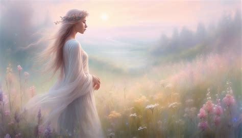 misty morning meadow dream  soft touch  calm dreamterpretation