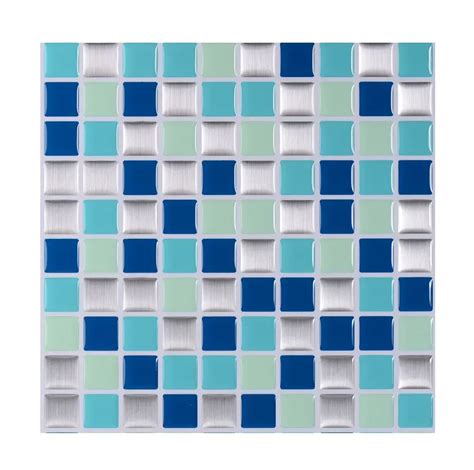 Яркие плитки водостойкие виниловые самоклеющиеся обои 3D пилинг и ...