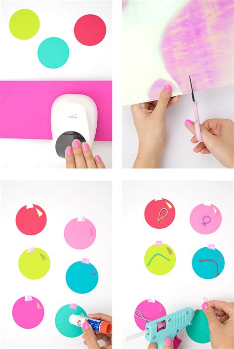 DIY Holographic Ornament Tags — Well Kept Chaos