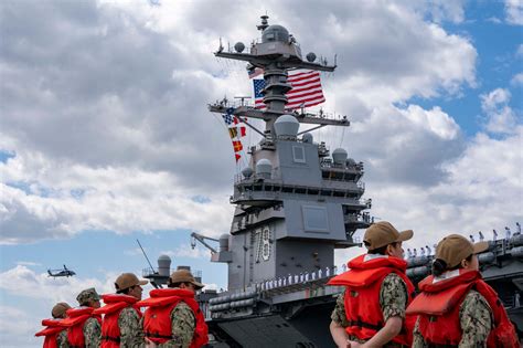 Gerald R Ford Carrier Strike Group Deploys Commander U S 2nd Fleet