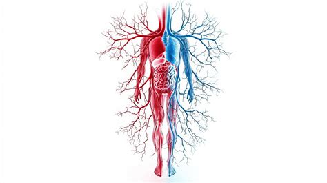 Veias E Arterias Do Corpo - Anatomia do corpo humano Artérias e veias Ilustração médica Cuidados de ...