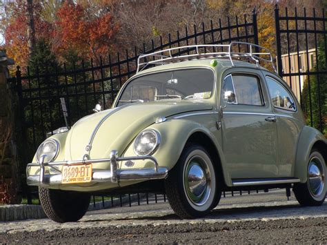 Classic VW BuGs 1962 Beryl Green Restored Beetle Sedan SOLD Classic