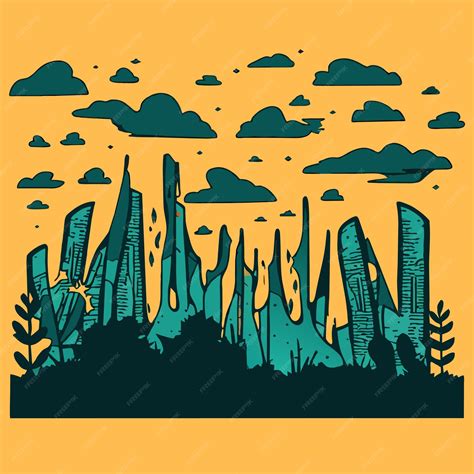 Premium Vector | Devastating impact of deforestation nature vector