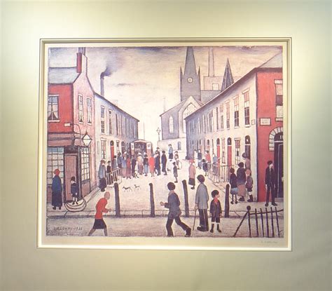 Lowry Signed Limited Edition Print Fevervan