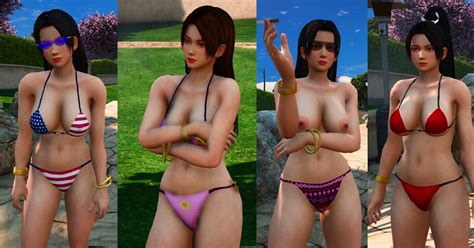 SERGIO VAN DYK GTA V MODS Mai Shiranui V Bikini Topless Replace Add On Ped