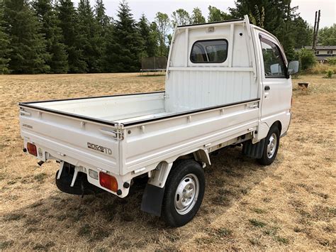 Northwest Mini Trucks Used White Mitsubishi Minicab Td For Sale