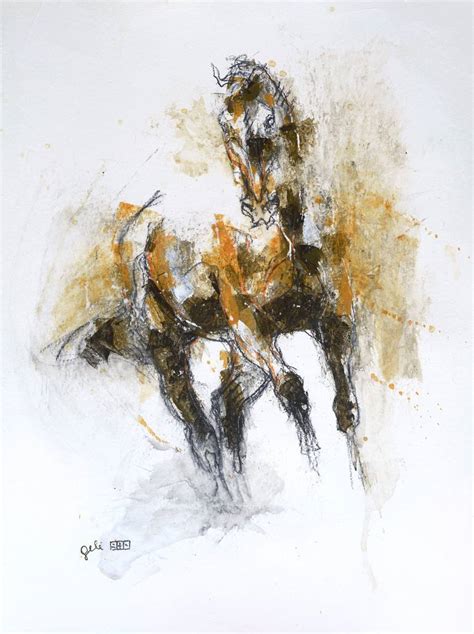 Equine Nude 119t Painting By Benedicte Gele Saatchi Art