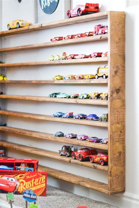 DIY Hot Wheels Storage SeeLINDSAY Diy Hot Wheels Storage Hot Wheels Storage Hot Wheels Room