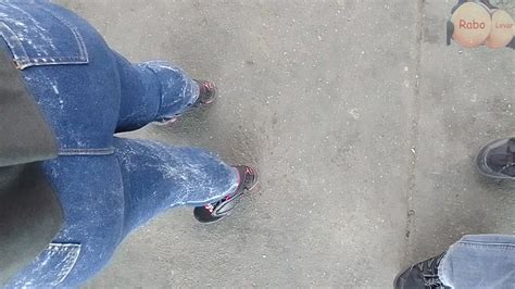 Phat Ass Thick Latina In Tight Jeans At The Bus Terminal Tight