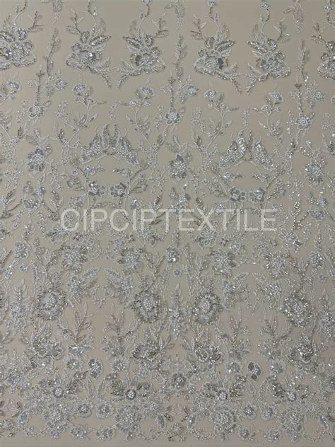 LAST STOCK 3METERS NUDE SUBITO EXCLUSIVE PEARL BEADED LACE