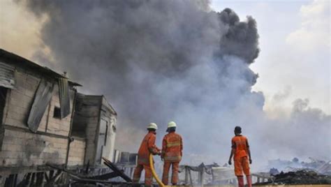 Kebakaran Di Kapuk Muara Penjaringan Jakarta Utara Rumah Ludes