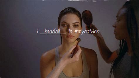 Kendall Jenner  By Calvin Klein Find And Share On Giphy