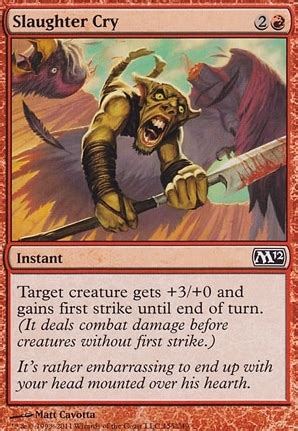 Slaughter Cry Core Set Modern Card Kingdom