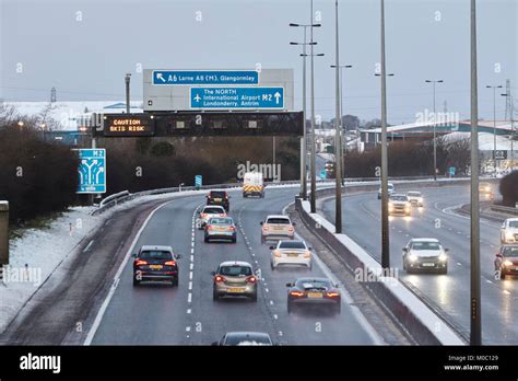 Motorway Signs Overhead Gantry Hi Res Stock Photography And Images Alamy