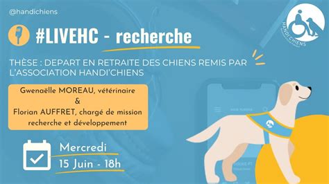 Livehc D Part En Retraite Des Chiens Remis Par L Association Handi