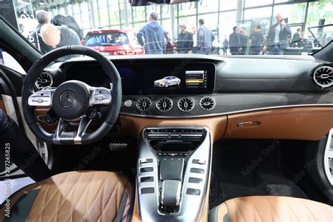 Mercedes Benz - AMG - GT 63 S 4Matic Coupe - Interior detail view with ...