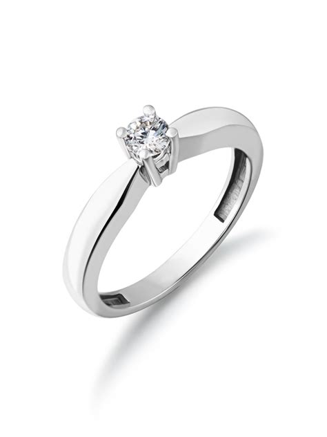 Гатамов Кольцо белое золото 585 пробы с бриллиантом - купить с ...