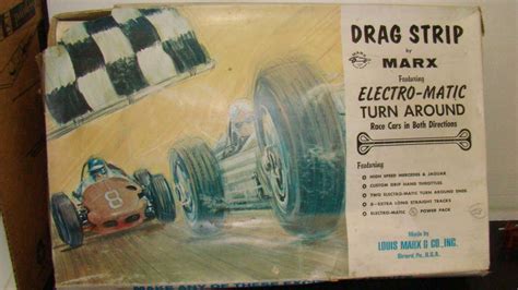 Vintage Marx Slot Car Racing Set