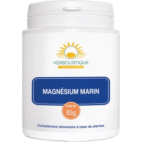 Magnésium marin B6 - Les Oligo-Éléments - Laboratoires Herbolistique