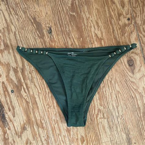 Aerie Women S Green Bikini And Tankini Bottoms Depop