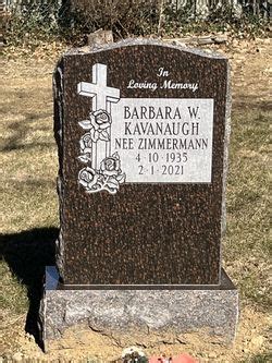 Barbara W Zimmermann Kavanaugh Guthrie 1935 2021 Find A Grave Memorial