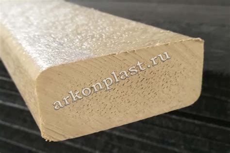 Полимерная доска (Прямоугольник) 15х75х2000 Черный
