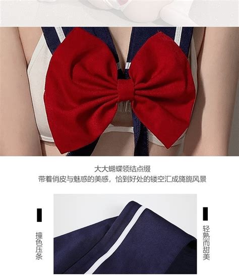Sexy Uniform Student Uniform Underwear Cute Sexy Lingerie Cosplay Sailor Suit Bow One Piece Maid
