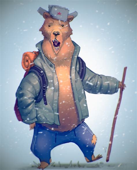 Siberian Bear on Behance