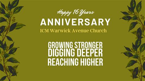 Growing Stronger Digging Deeper Reaching Higher 16Years YouTube