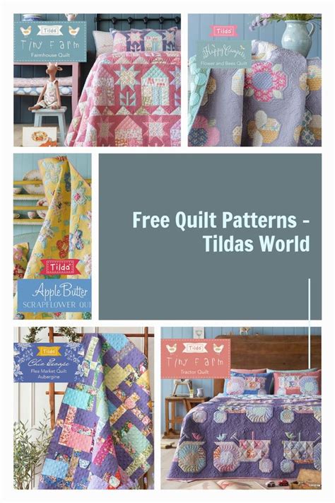 Free Patterns Collections Tildas World Free Quilt Patterns