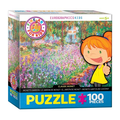 Comprar Puzzle Ni Os Eurographics Jardin De Monet Juguetes Magin