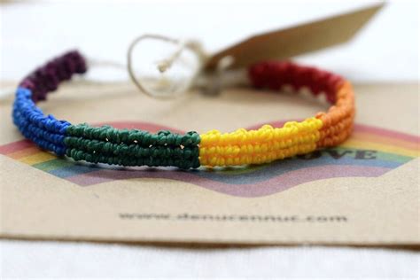 Pulsera LGBT Pride bracelet Gay pride LGBT bracelet Etsy España