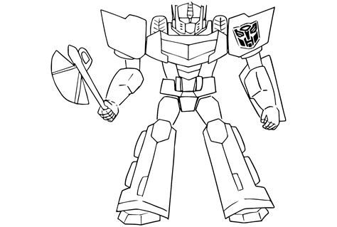 Dibujos Para Colorear De Transformers Para Imprimir Dibujos Para