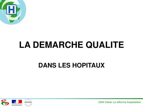 PPT 2004 Dakar La réforme hospitalière PowerPoint Presentation free