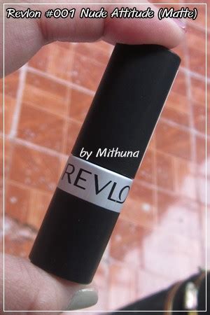 Review Revlon Matte Lipstick Nude Attitude B C