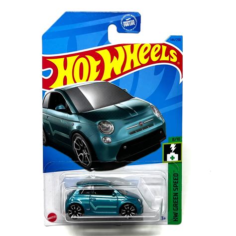 Hot Wheels Hw Green Fiat E Electric Vehicle Walmart