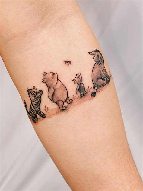 Classic Winnie The Pooh Tattoos