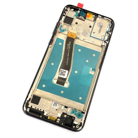 LCD Display mit Rahmen für Huawei Honor 10 Lite in Schwarz