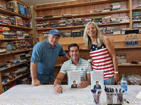 Hundreds Of Fans Gather For Fox News Jesse Watters Book Signing In