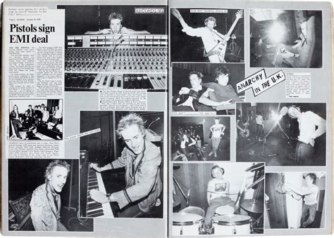 Ray Stevenson Sex Pistols Scrapbook London 1977 The Sex Pistols The Stolper Wilson