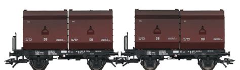 M Rklin Set Tragwagen Containertragwagen H Modellbahn Katalog